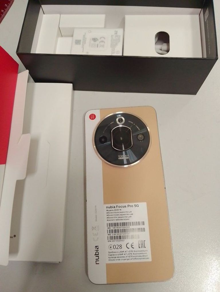 Купить Zte Nubia Focus Pro 8/256GB Black Б/У