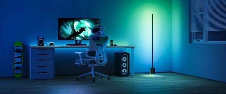 Торшер Govee H607C Floor Lamp 2, 1725Lm, RGBICWW, WI-FI/Bluetooth, black (H607C311). Новий. Код:null. Зображення 10