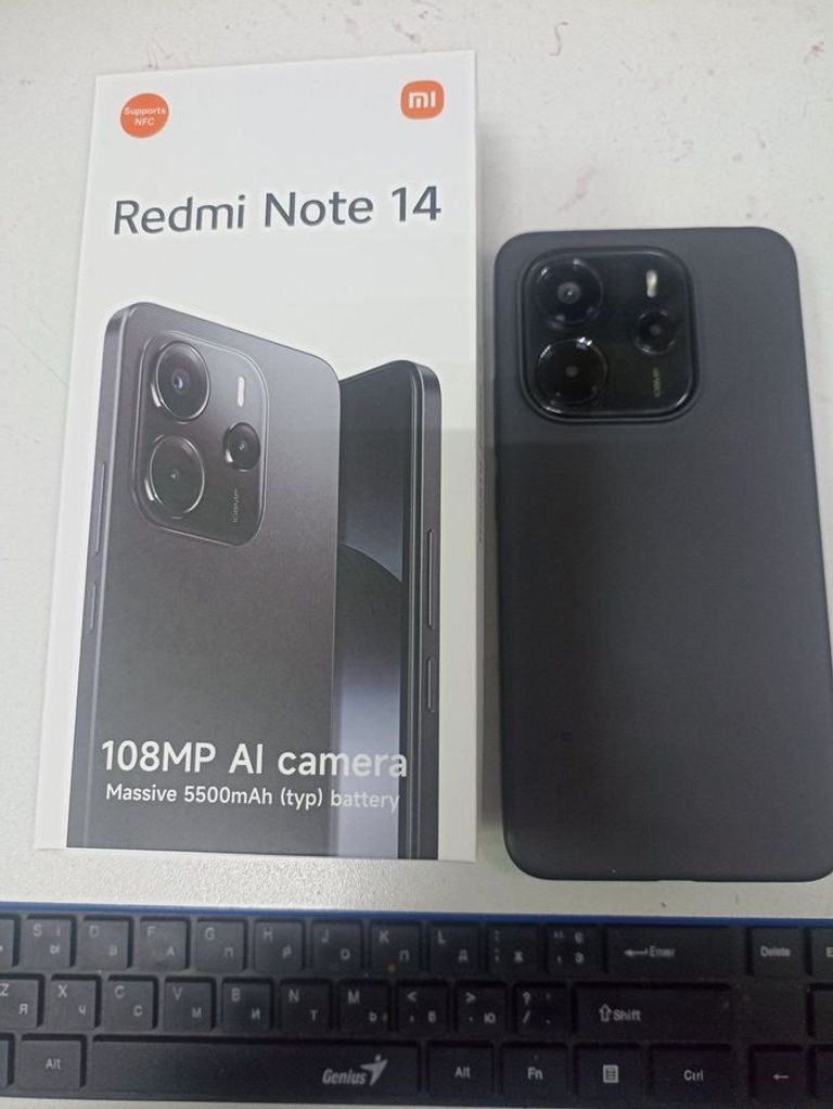 Объявление Xiaomi redmi note 14 6/128gb Б/У