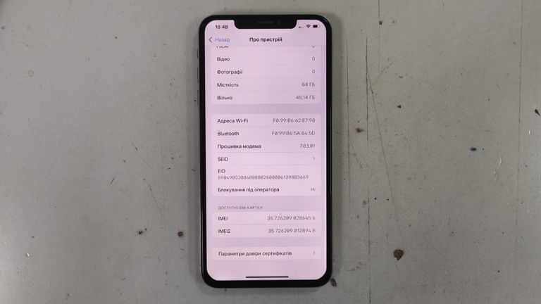 Apple iphone xs max 64gb Код:01-200846116. Зображення 5