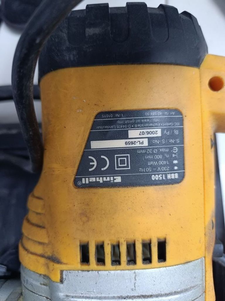 Einhell BBH 1500 Код:01-200855420. Зображення 8