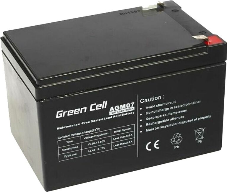 Купити Greencell AGM 12V 12Ah Б/У