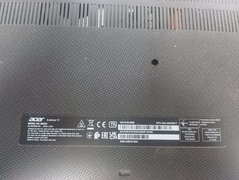 Acer 15/core i3-1215u ddr5/8gb ddr5/hdd *відсутній/ssd 512 gb/*інтегрована Код:01-200885784. Изображение 6
