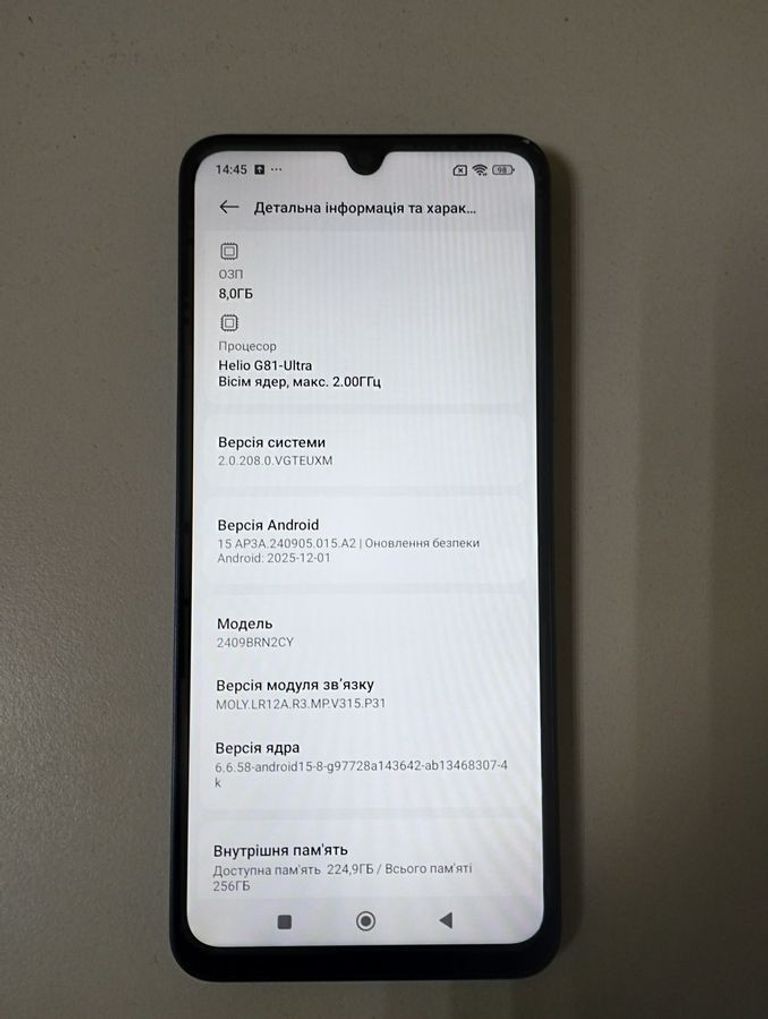 Xiaomi redmi 14c 8/256gb Код:01-200888909. Зображення 5
