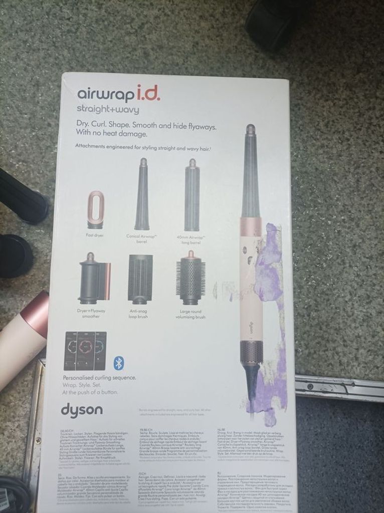 Dyson HS08 Airwrap i.d. Straight+Wavy Strawberry Bronze/Blush Pink (560810-01) Код:01-200904346. Зображення 9