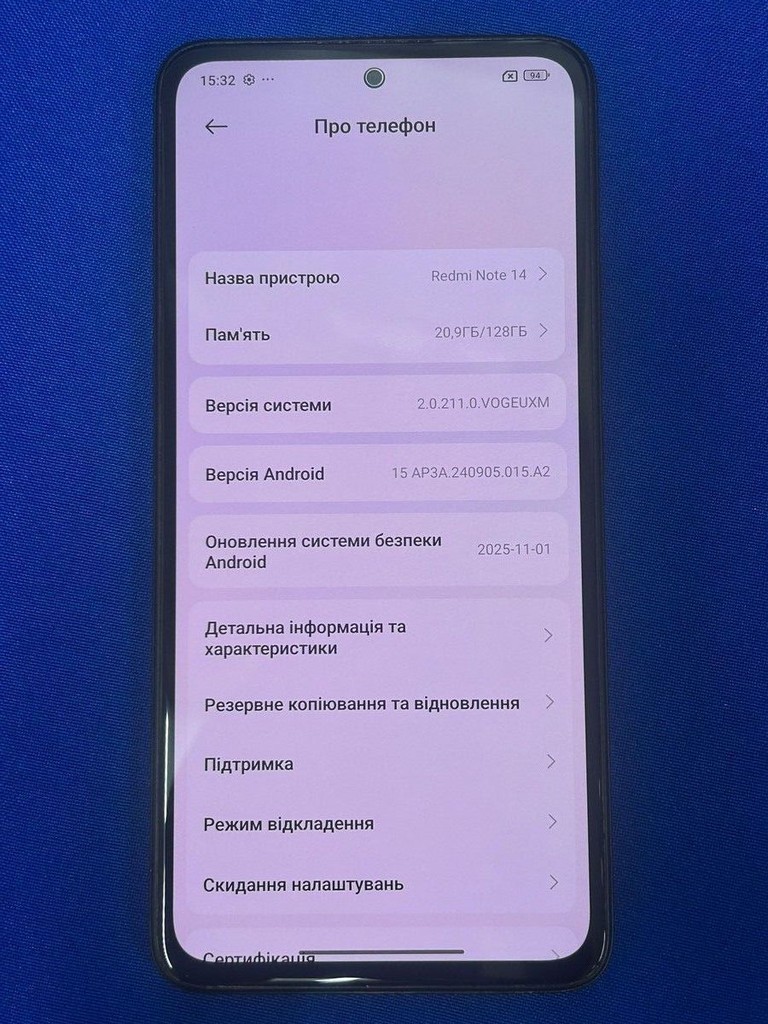 Xiaomi redmi note 14 6/128gb Код:01-200935775. Зображення 7