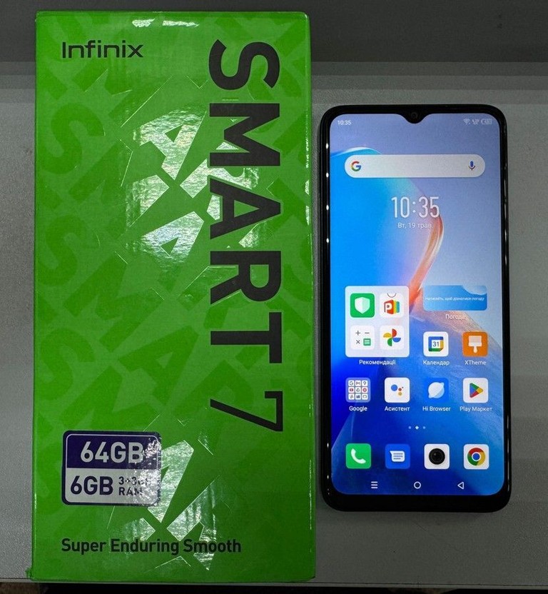 Купить Infinix smart 7 3/64 x6515 Б/У