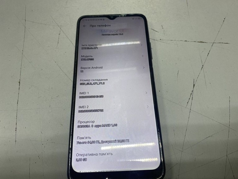 Купить Zte blade a71 a7030 3/64gb Б/У