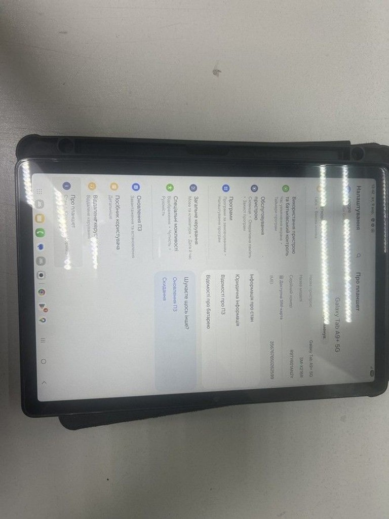 Купити Samsung galaxy tab a9+ 2025 5g 8/256gb Б/У