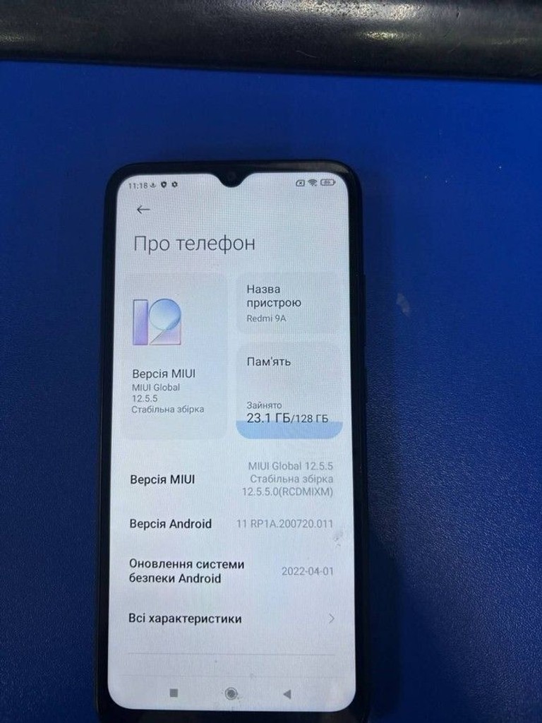 Оголошення Xiaomi redmi 9a 6/128gb Б/У