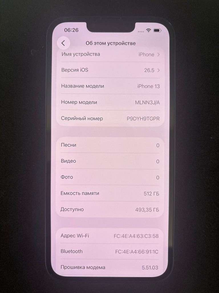 Apple iphone 13 512gb Код:01-201026453. Зображення 6