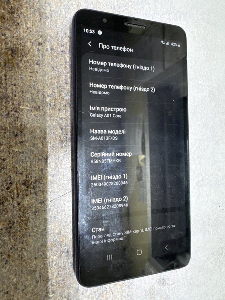 Samsung a013f galaxy a01 core 1/16gb Код:01-201051459. Зображення 7