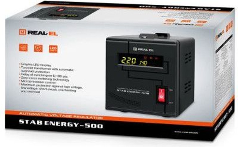 REAL-EL STAB ENERGY-500 Код:null. Зображення 7