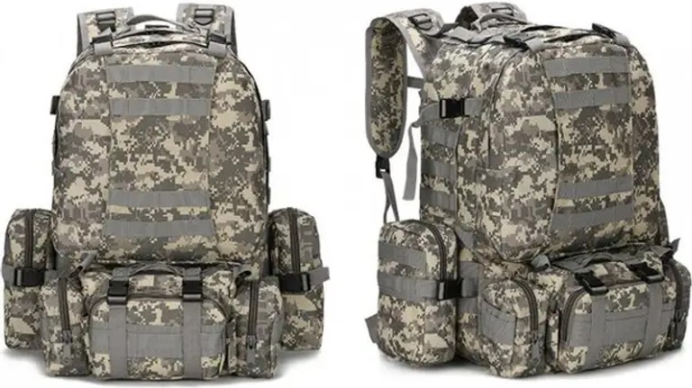  Backpack Чорний,Зелений та Піксельний Код:null. Изображение 4