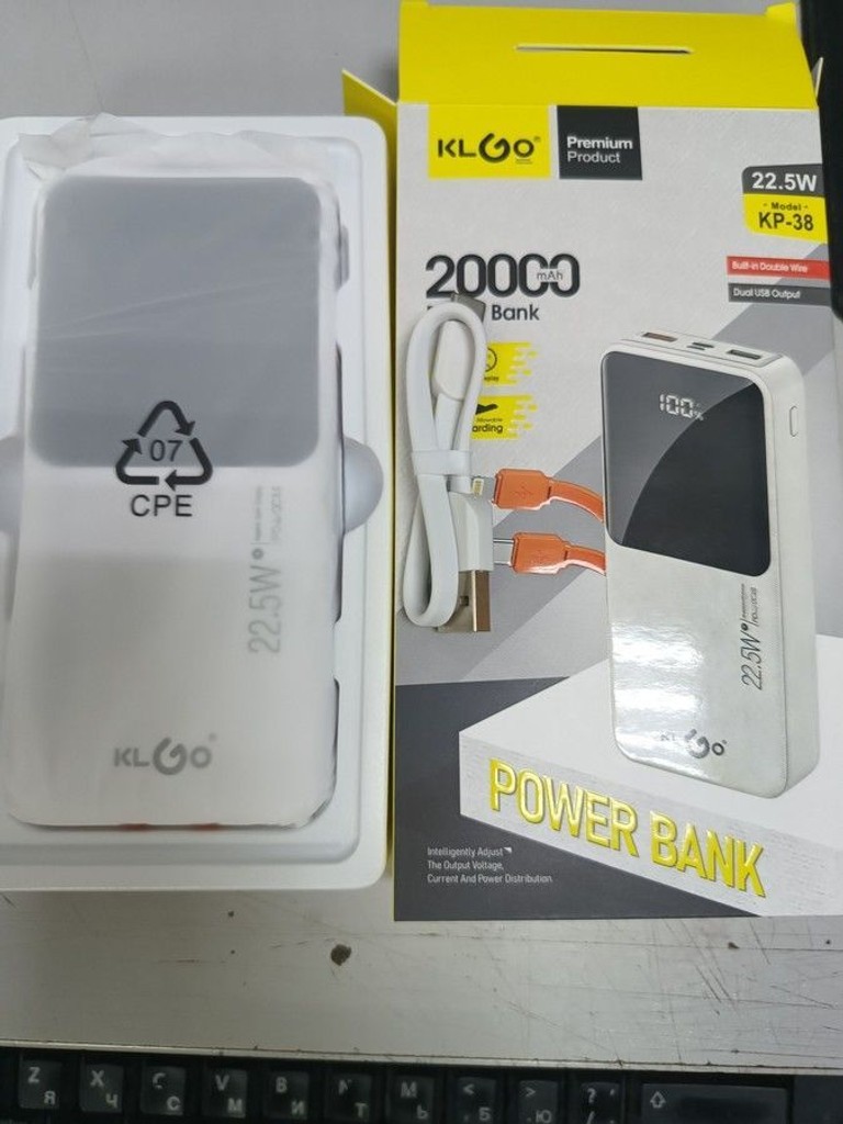 Купить Klgo kp-38 20000mah Б/У