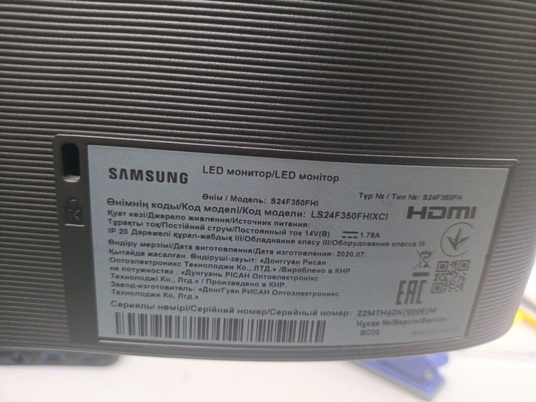 Дешиво Samsung s24f350fhi с ломбарда