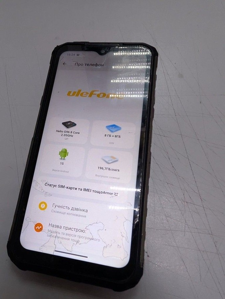Купити Ulefone Armor 22 8/256GB Black Б/У