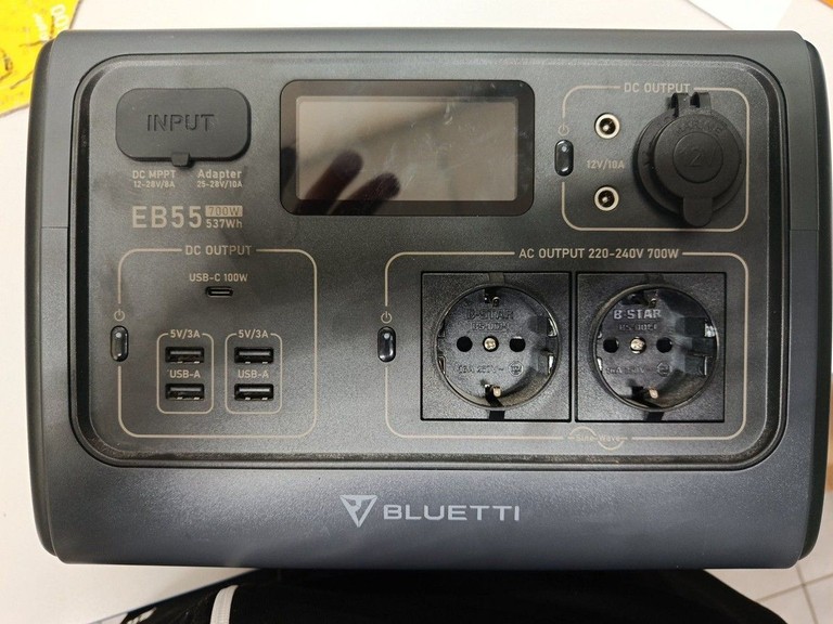 Розпродаж Bluetti EB55 Portable Power Station 537Wh, продавець Техноскарб
