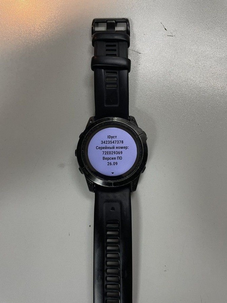 Купить Garmin fenix 7x sapphire solar Б/У