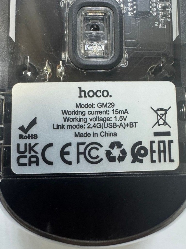 Объявление Hoco GM29 Black/Transparent (GM29BT) Б/У
