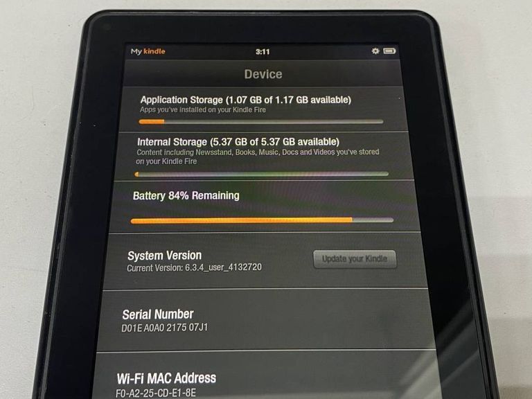 Оголошення Amazon kindle 1 Б/У