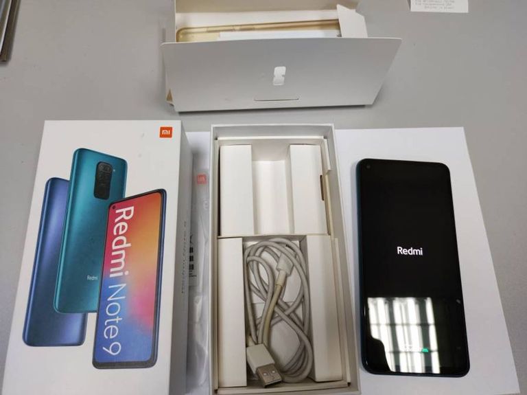 Купити Xiaomi Redmi Note 9 4/128GB Blue (no NFC) Б/У