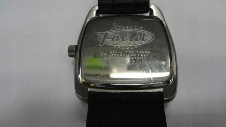 Винтажные мужские наручные часы Fossil JR-8983, кварц