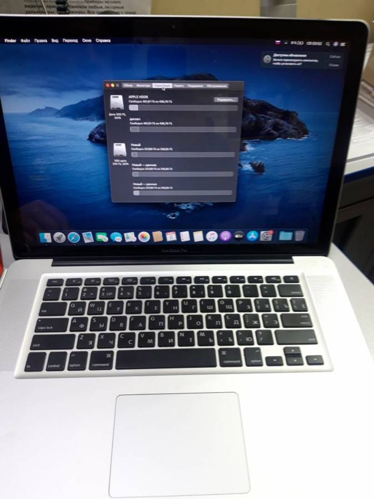 Apple a1286 macbook pro 15,4" core i7 2,2ghz/ram16gb/ssd512gb/intel hd graphics 3000 Код:01-200432578. Изображение 8