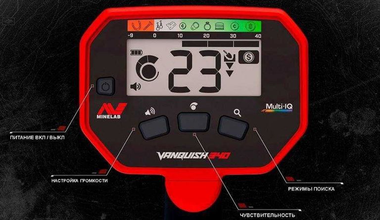 Оголошення Minelab vanquish 340 Б/У