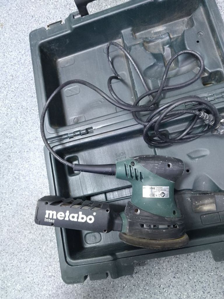 Оголошення Metabo fsx 200 intec Б/У