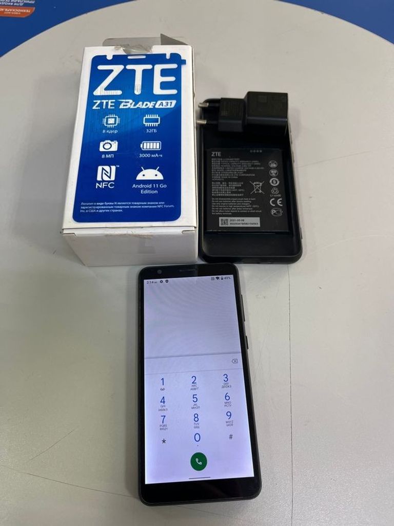 Купить Zte Blade A31 2/32GB Gray Б/У