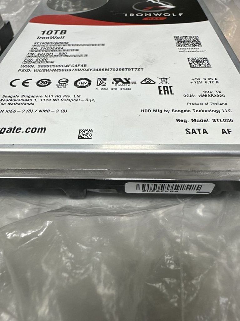 Дешево Seagate ironwolf 10 tb з ломбарду