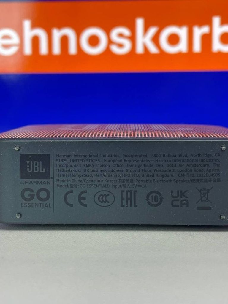 Jbl GO Essential Blue (JBLGOESBLU) Код:01-200633537. Изображение 6