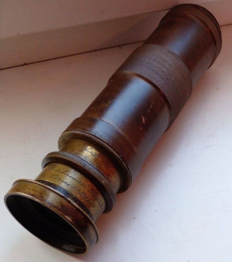 Редкий антикварный объектив Rapid Код:null. Изображение 4