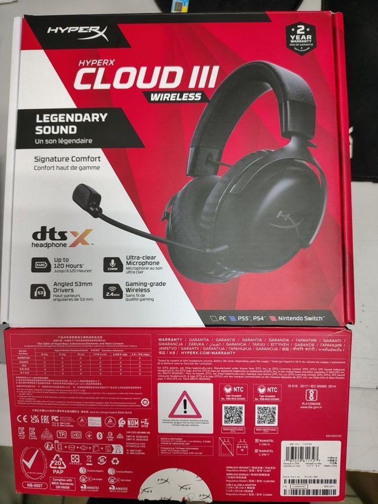 Розпродаж Hyperx cloud iii s wireless, продавець Техноскарб