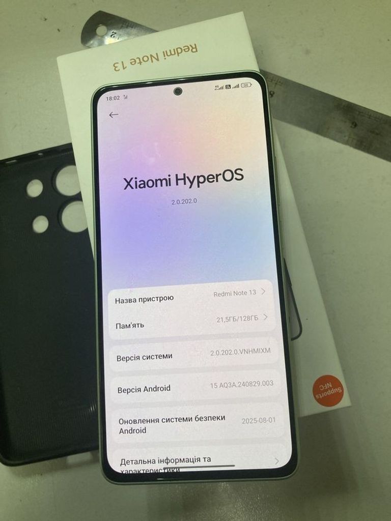 Дешево Xiaomi redmi note 13 4g 6/128gb з ломбарду
