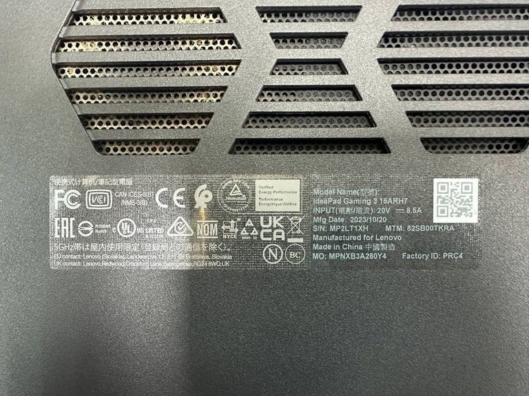 Lenovo 15/ryzen 5 6600h ddr5/16gb ddr5/hdd *відсутній/ssd 512 gb/geforce rtx3050 6gb Код:01-200782344. Зображення 5