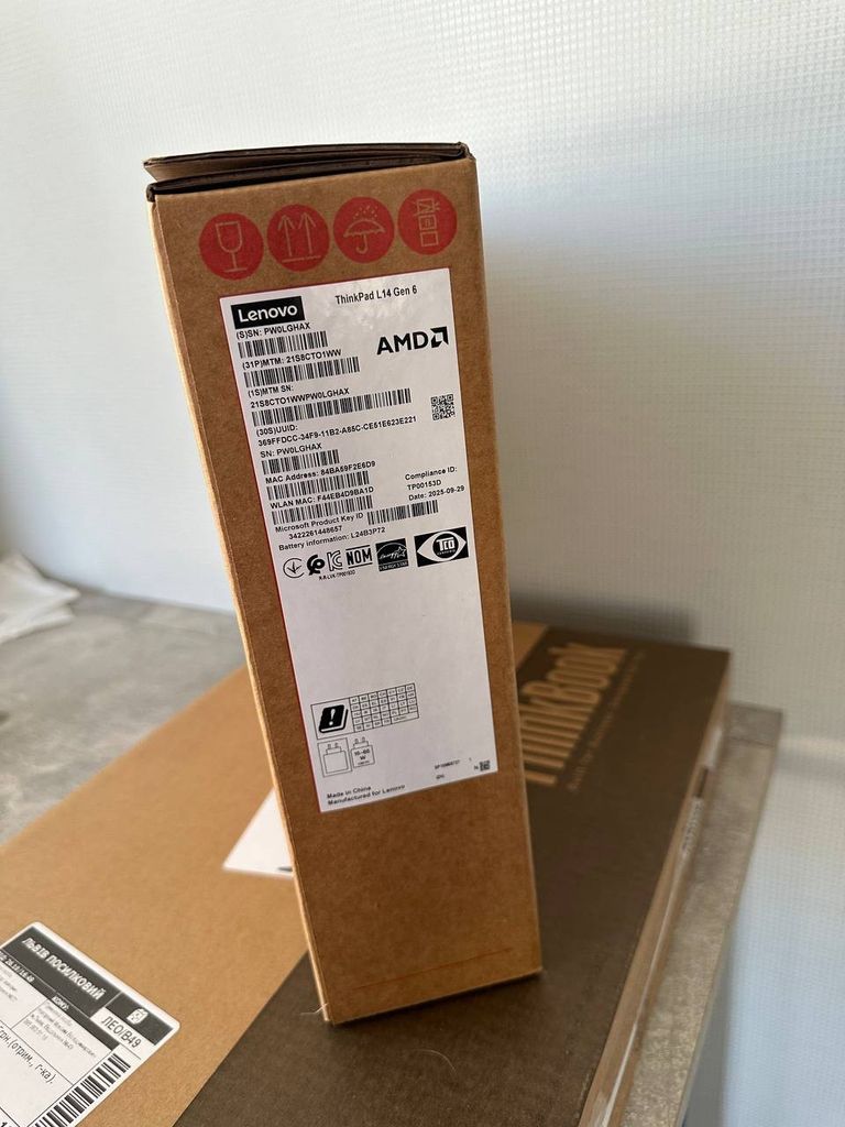 Дешиво Lenovo ThinkPad L14 Gen 6 AMD Ryzen  с ломбарда