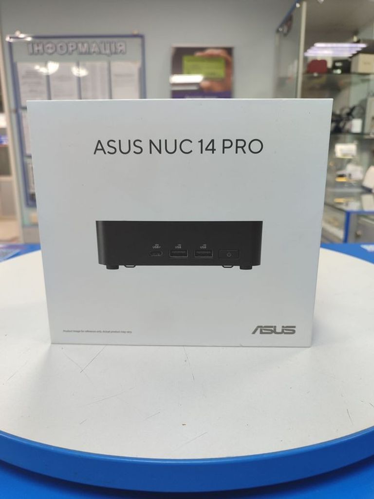 Дешиво Asus nuc 14 pro/core 3 100u/ram16gb ddr5/ssd256gb с ломбарда
