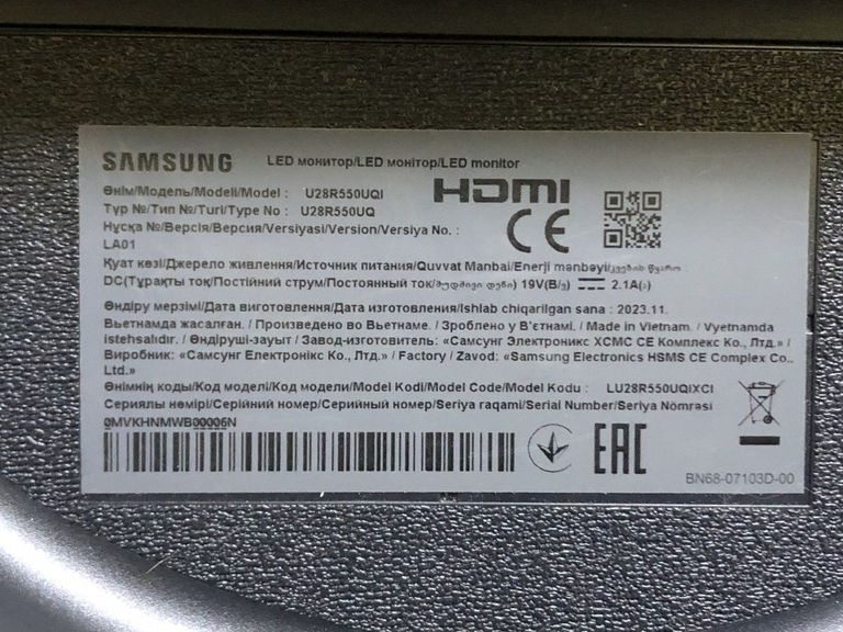 Купити Samsung u28r550uq Б/У