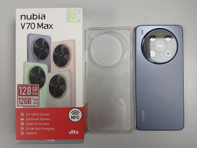 Дешиво Zte Nubia V70 Max 6/128GB Gray с ломбарда