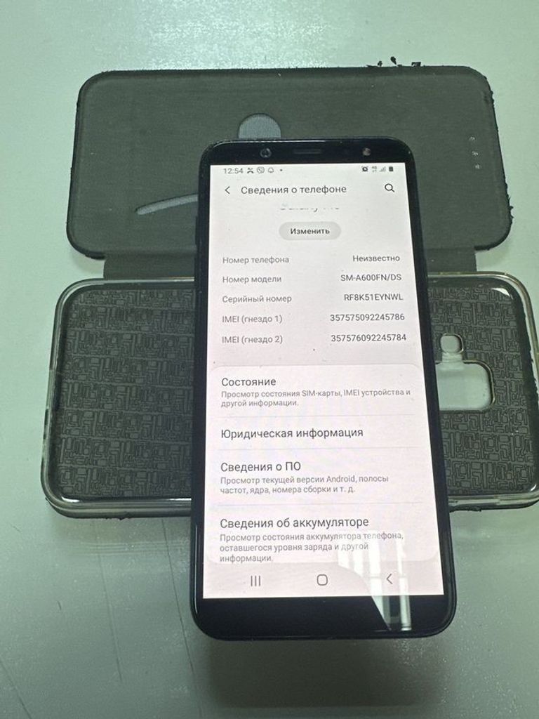 Оголошення Samsung sm-a600fn galaxy a6 duos Б/У