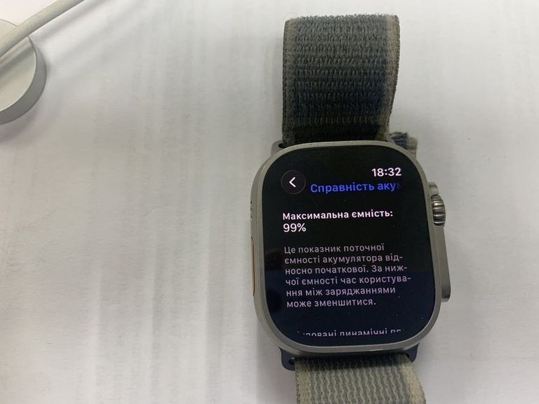 Apple watch ultra 2 gps + cellular 49mm titanium case Код:01-200900205. Изображение 7