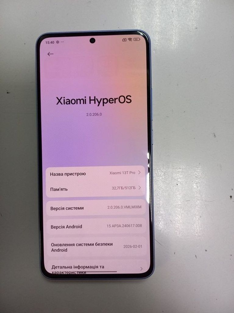 Оголошення Xiaomi 13t pro 12/512gb Б/У