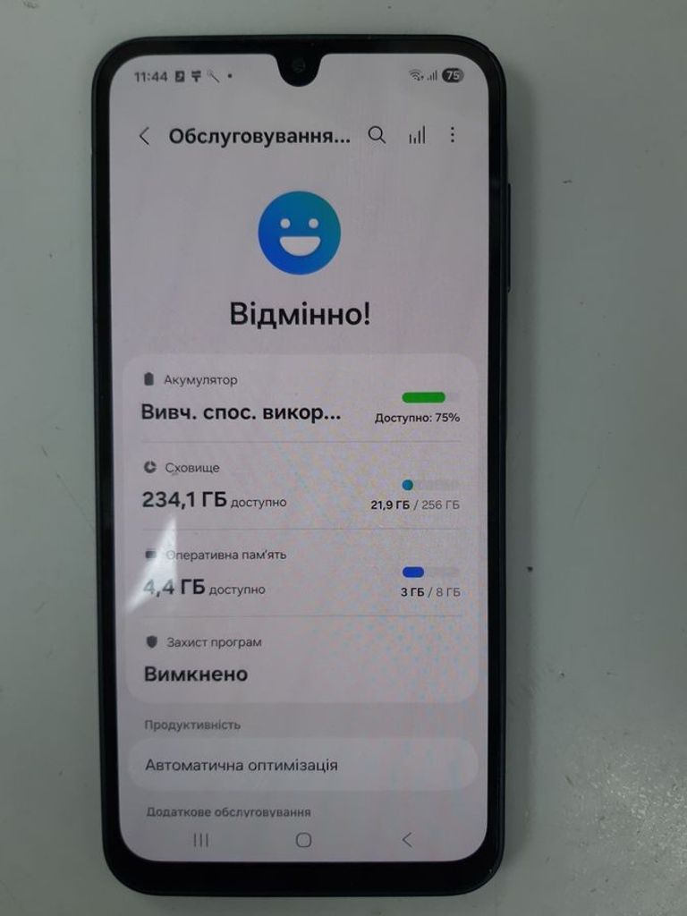 Оголошення Samsung galaxy a16 sm-a165f 8/256gb Б/У