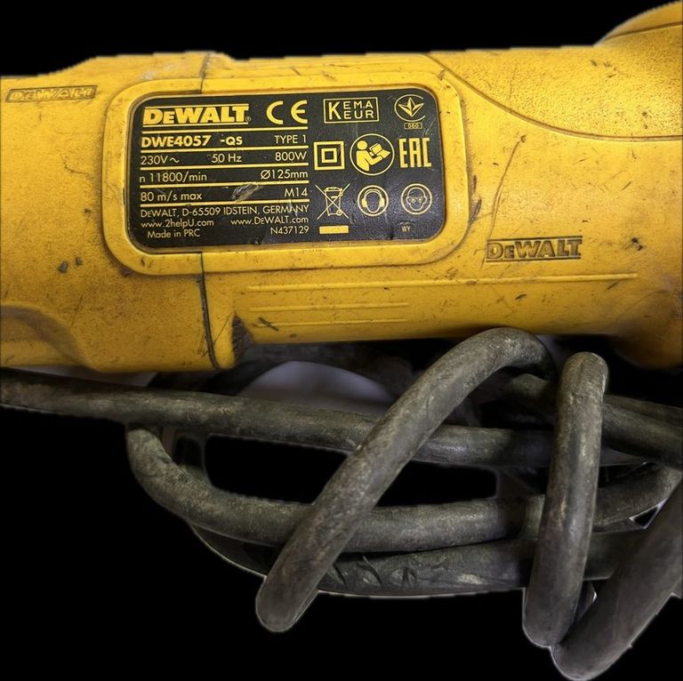 Оголошення Dewalt DWE4057 Б/У