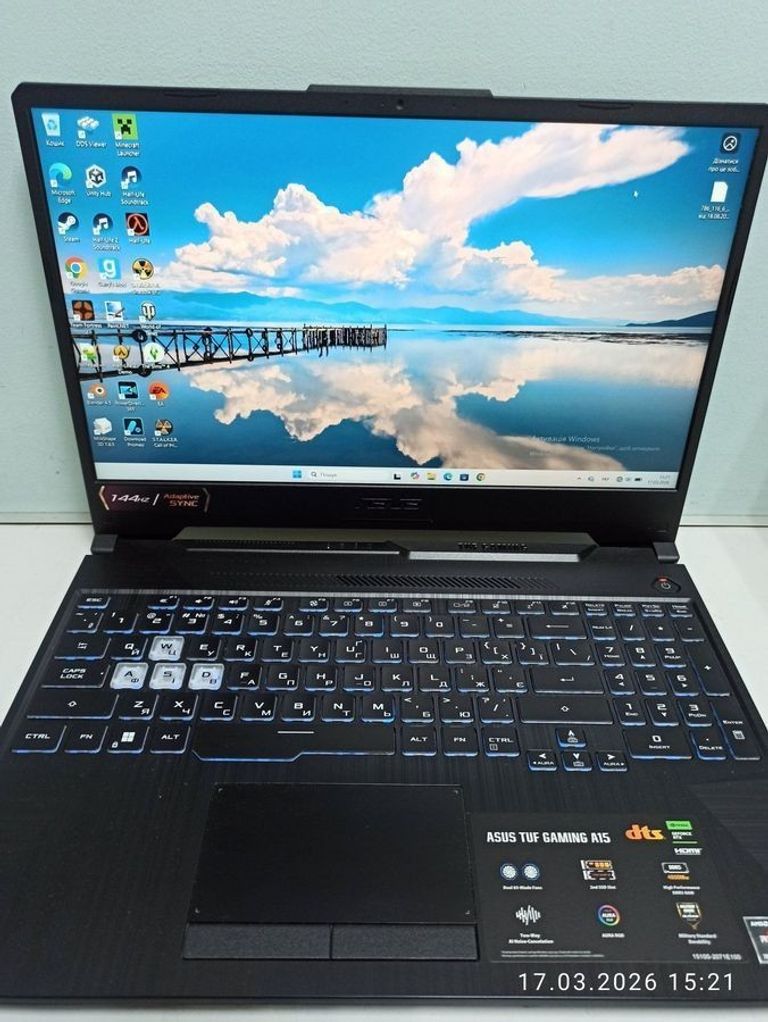 Дешево Asus 15/ryzen 7 7435hs ddr5/16gb ddr5/hdd *відсутній/ssd 512 gb/geforce rtx3050 4gb з ломбарду