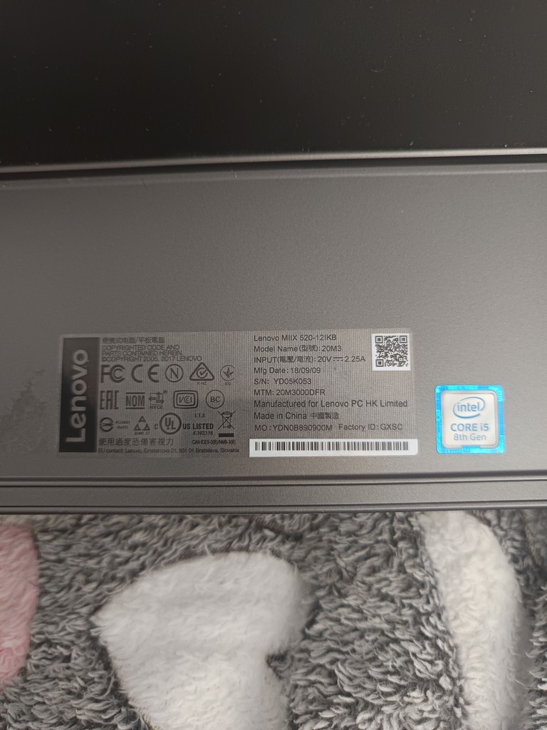 Lenovo Miix 520-12IKB ноутбук - планшет 2в1 Код:null. Зображення 5