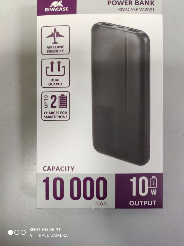 Купить Rivacase VA2031 10000mAh Black Б/У