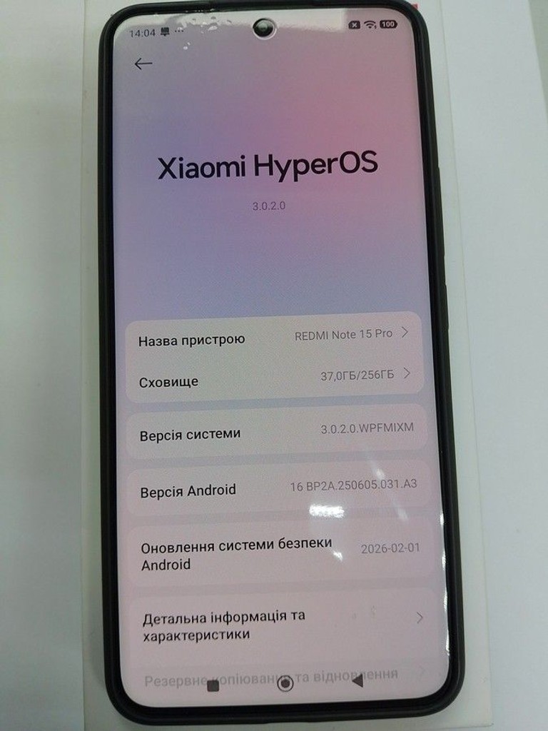 Xiaomi Redmi Note 15 Pro 4G 8/256GB Glacier Blue Код:01-200955662. Зображення 7